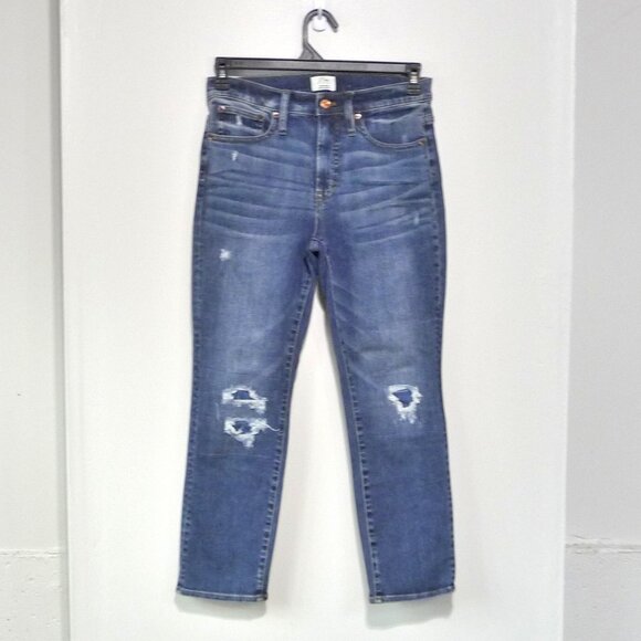 J. CREW VINTAGE STAIGHT JEANS SIZE 28 PETITE - Picture 1 of 8